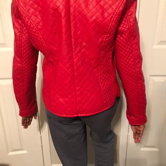 Red Moto jacket - Picture 5 of 5
